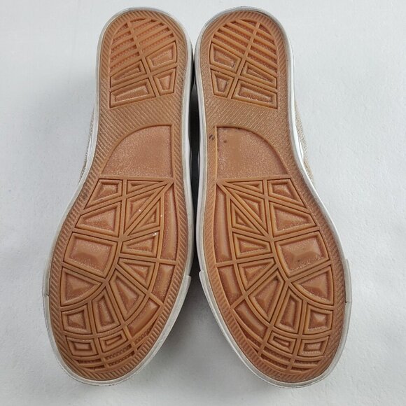 Roper Angel Fire Canvas Shoe Womens 7 Tan Comfort Slip On Casual Western Loafer - Picture 9 of 10